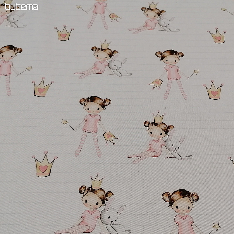 Tessuto decorativo per bambini LITTLE PRINCESS