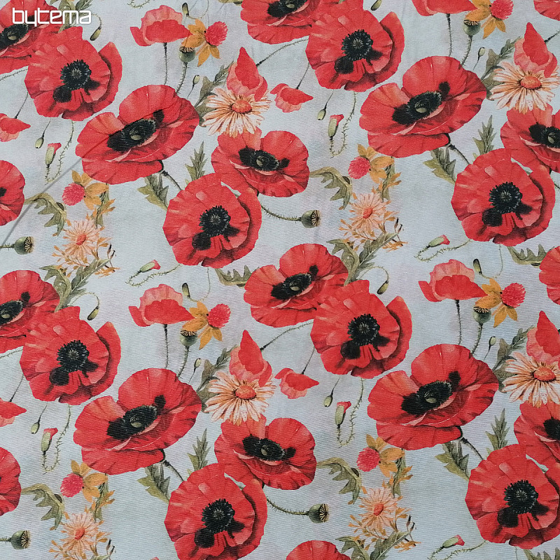 Tessuto decorativo LAZA POPPIES