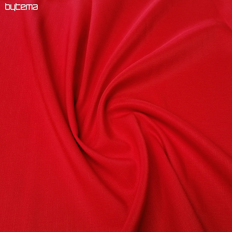 Tessuto decorativo Teflon ELBA rosso