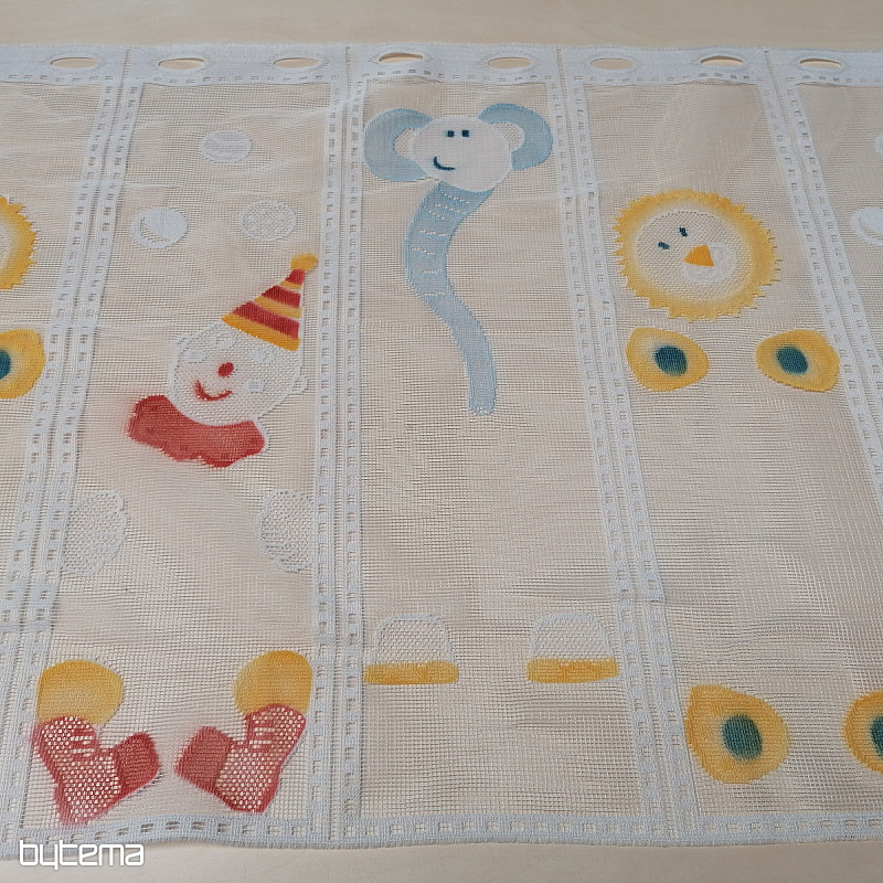 Tenda per bambini per vetrata - jacquard CIRKUS II