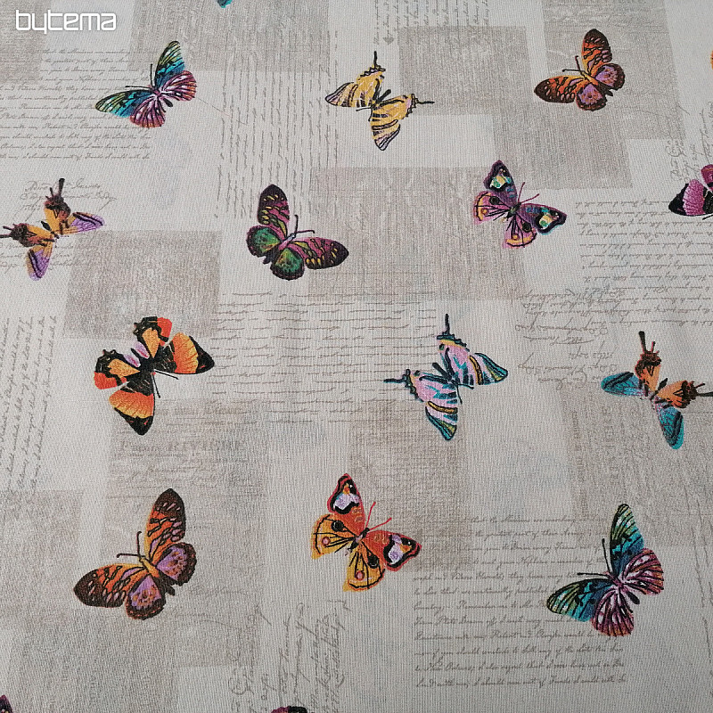Tessuto decorativo BUTTERFLY papilon