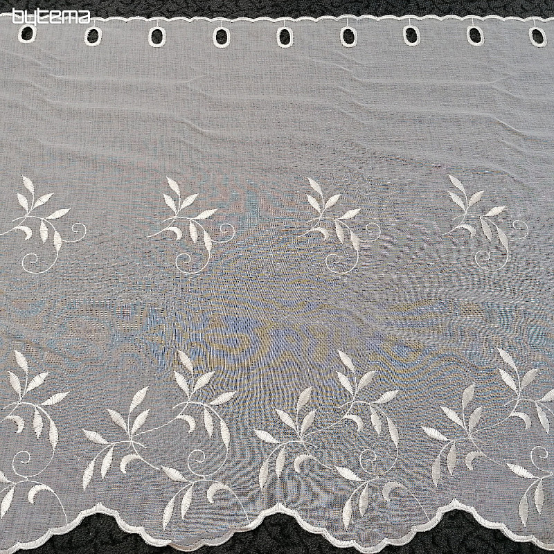 Tenda in vetro colorato - ricamata W/27062
