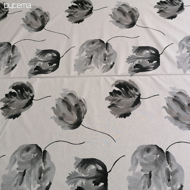 Tessuto decorativo IZALINE grigio