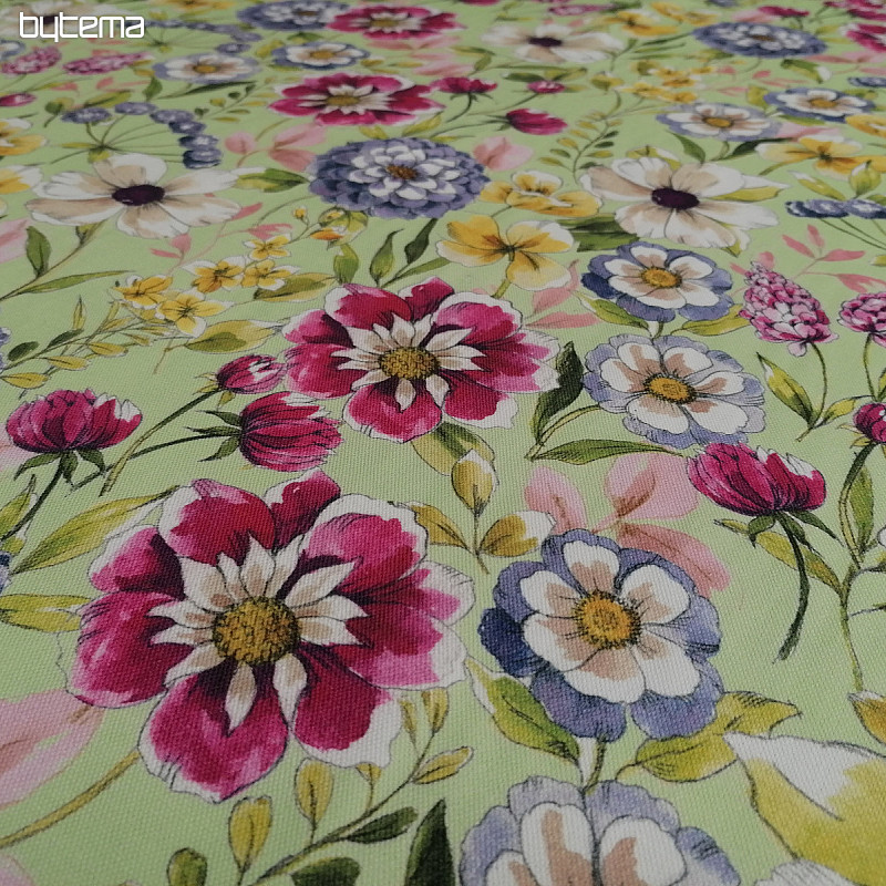 Tessuto decorativo KEILA verde