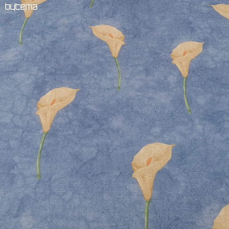 Tessuto decorativo Cala blu grande