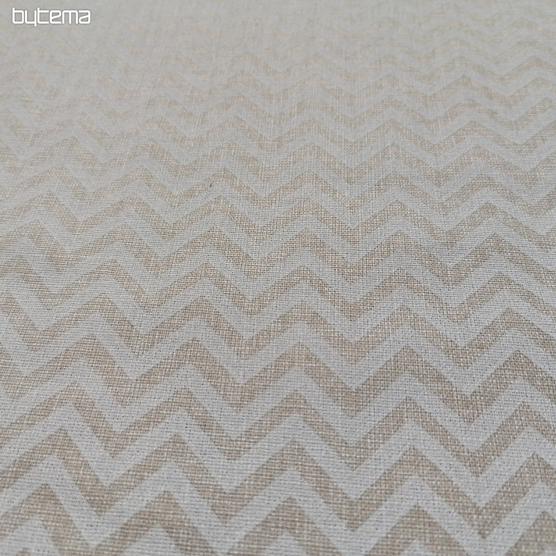 Tessuto di cotone a zigzag
