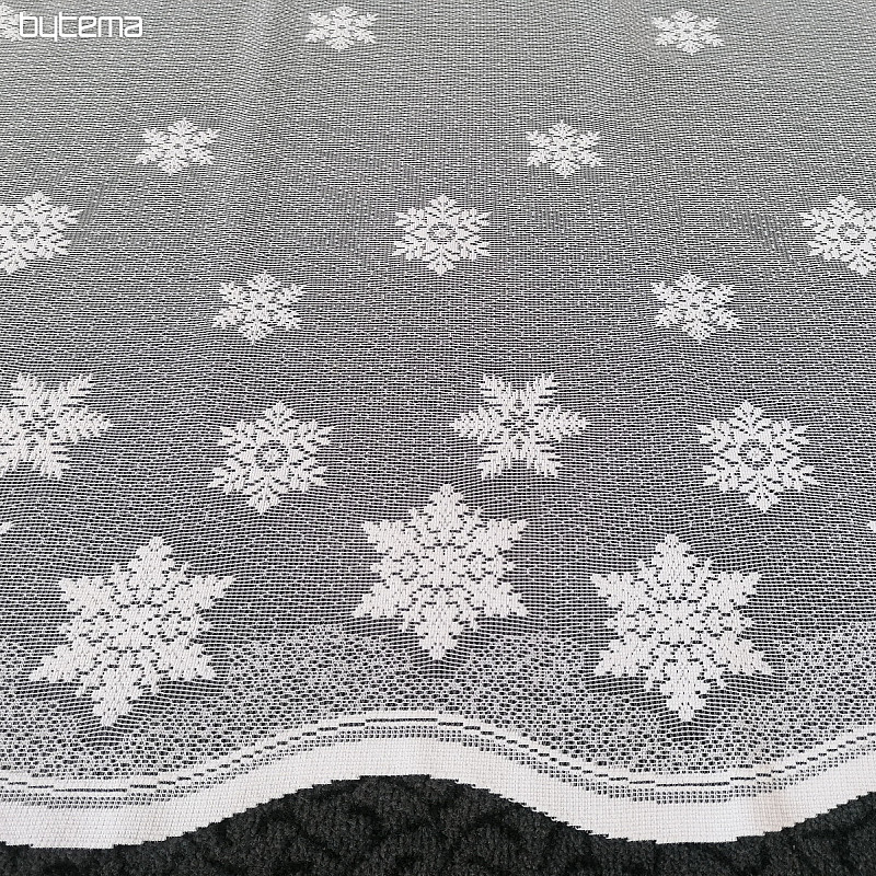 Tenda jacquard di NATALE con vetrate colorate FLAKES II