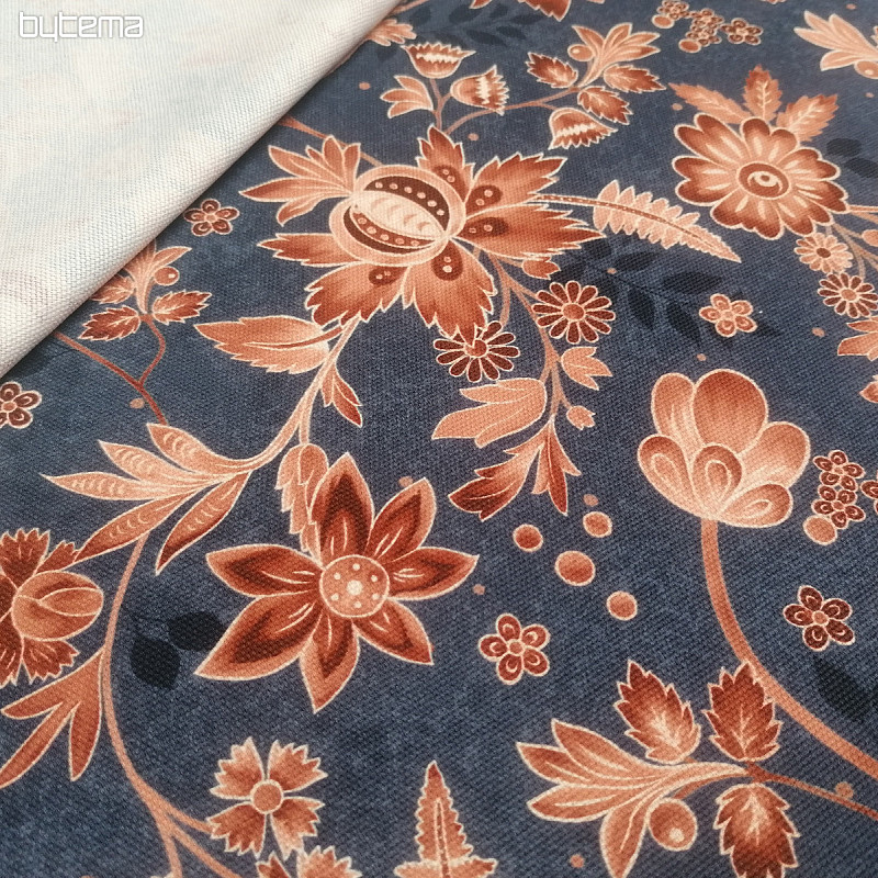 Tessuto decorativo VARANASI-J blu