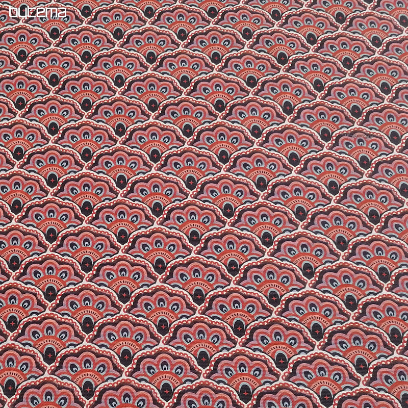 Tessuto decorativo VARANASI-K Arancione