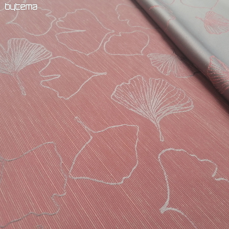 Tessuto decorativo GRACE GINKO 37 rosso