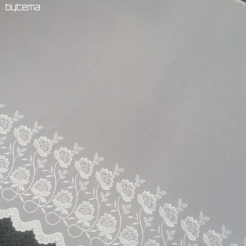 Tenda in voile con ricamo 1B 13278