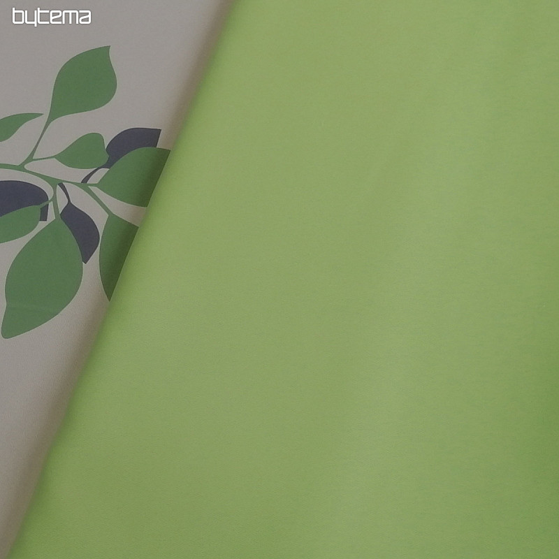 Tessuto decorativo BLACK OUT UNI verde 150 cm