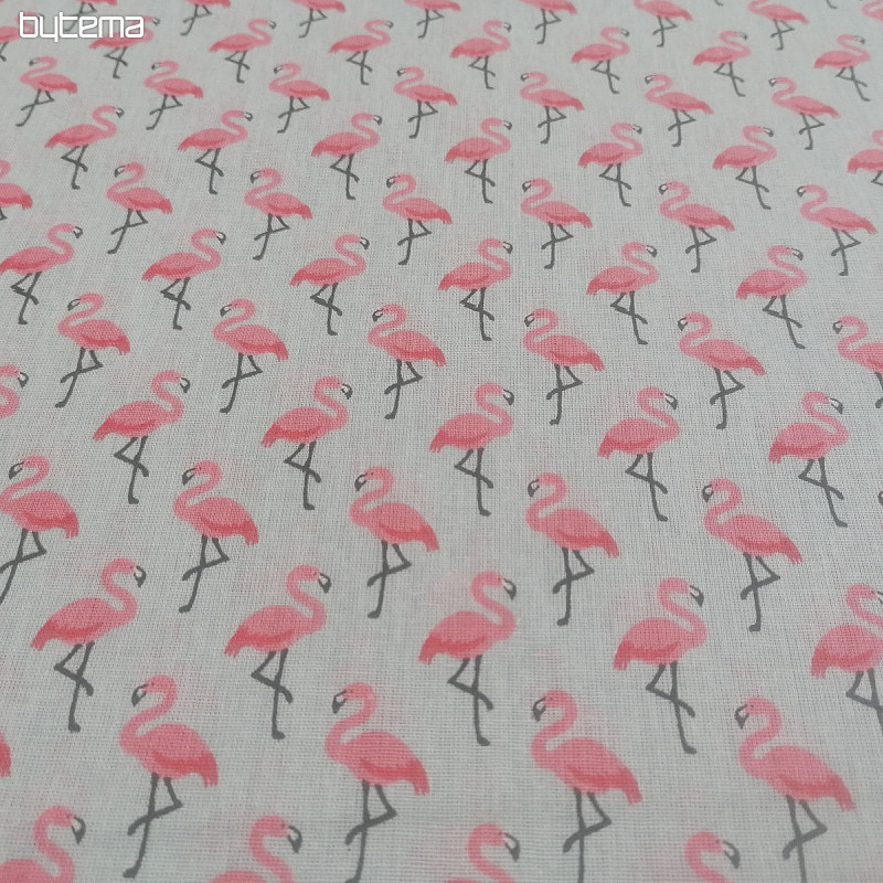 Tessuto decorativo FLAMINGO grigio
