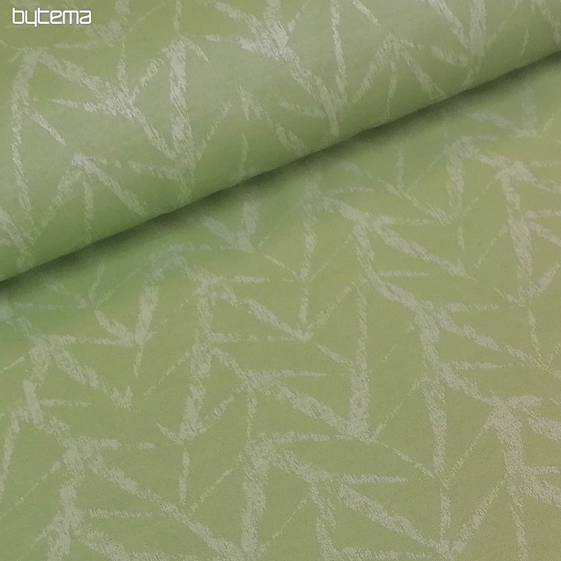 Tessuto decorativo verde livorno