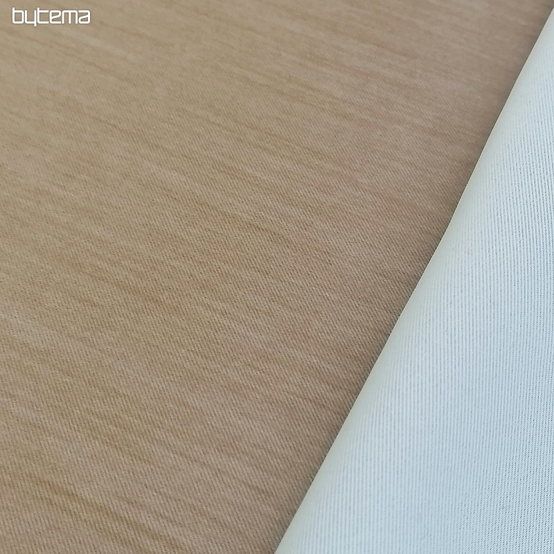 Tessuto decorativo BLACK OUT scuro. riflessi beige
