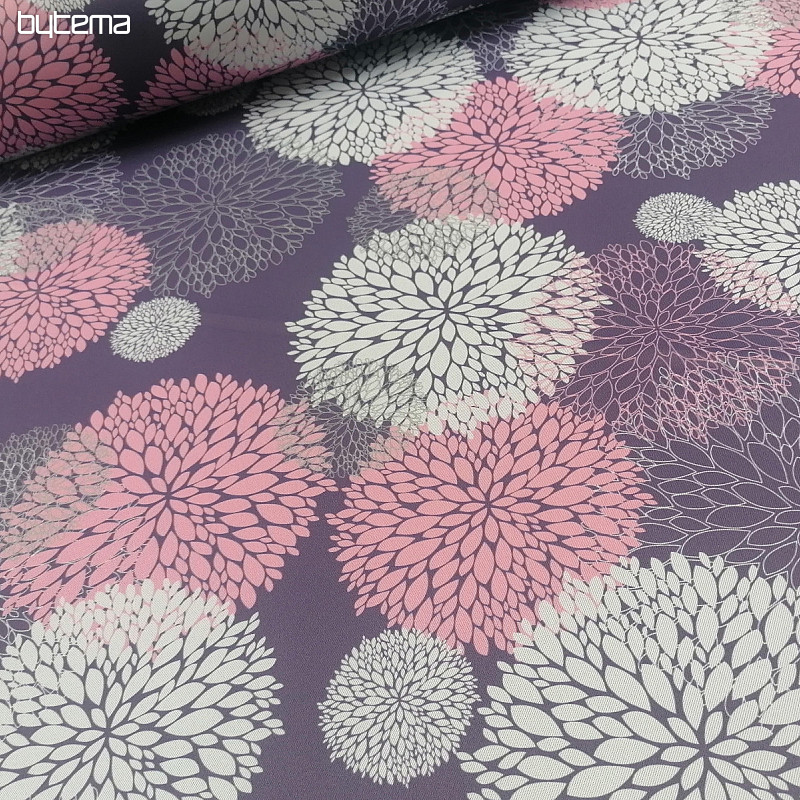 Tessuto decorativo BLACK OUT Astra lilla