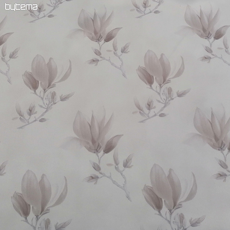 Tessuto decorativo BLACK OUT MAGNOLIA marrone