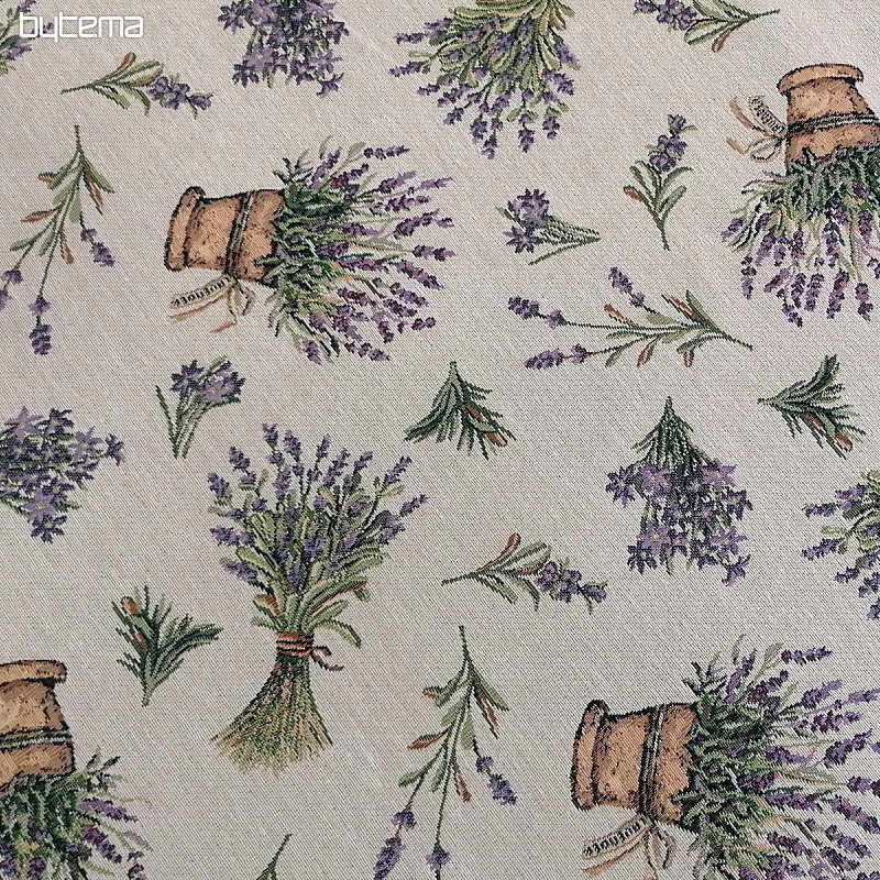 Tessuto arazzo LAVANDA ALLOVER