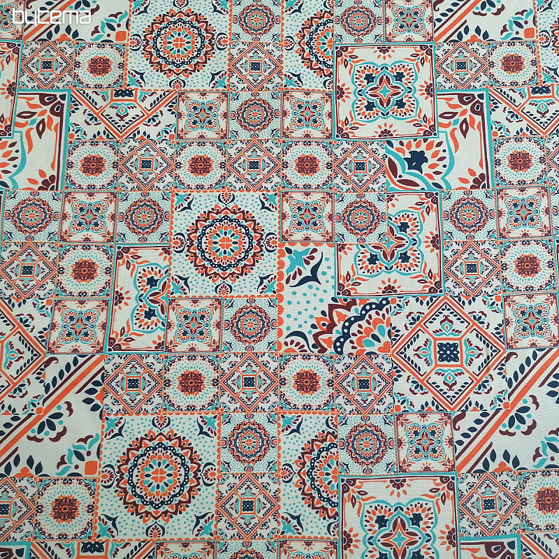 Stufa in tessuto decorativo
