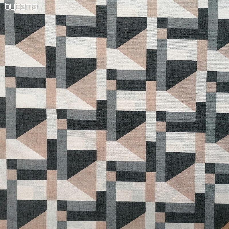 Tessuto decorativo Geo grigio