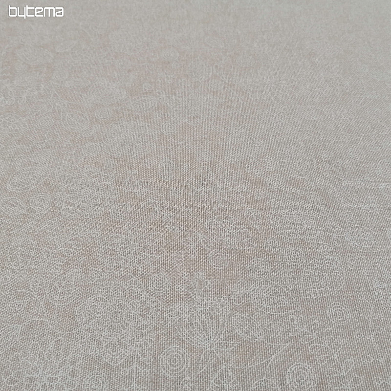 Tessuto decorativo Fiori al neon bianchi