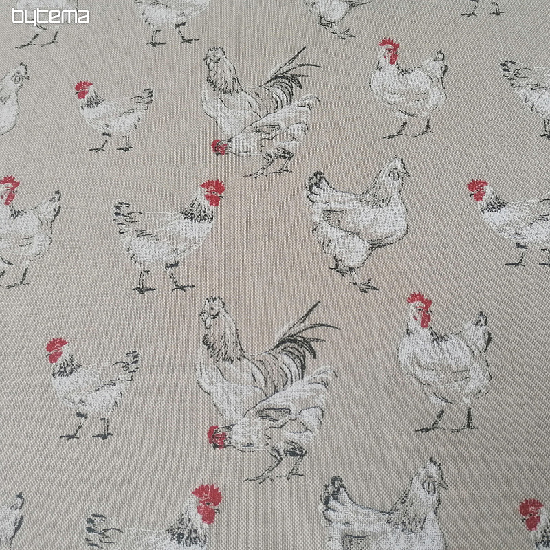 Tessuto decorativo SLEPIČKY rosso