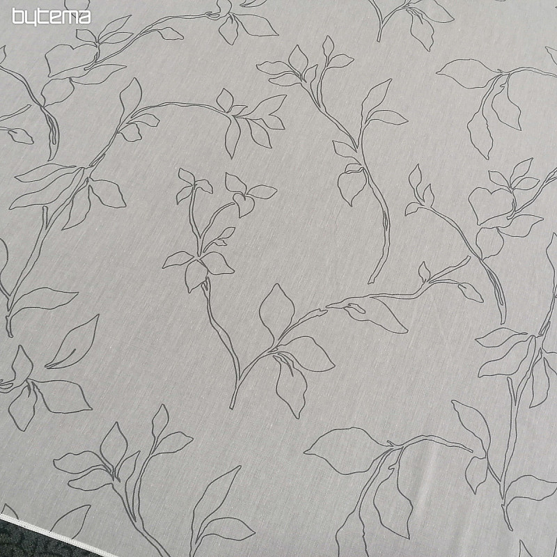 Tenda di lusso Abbony 90 bianca con fiori