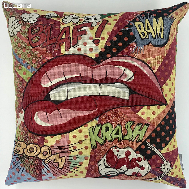 Fodera per cuscino arazzo COMICS LIPS