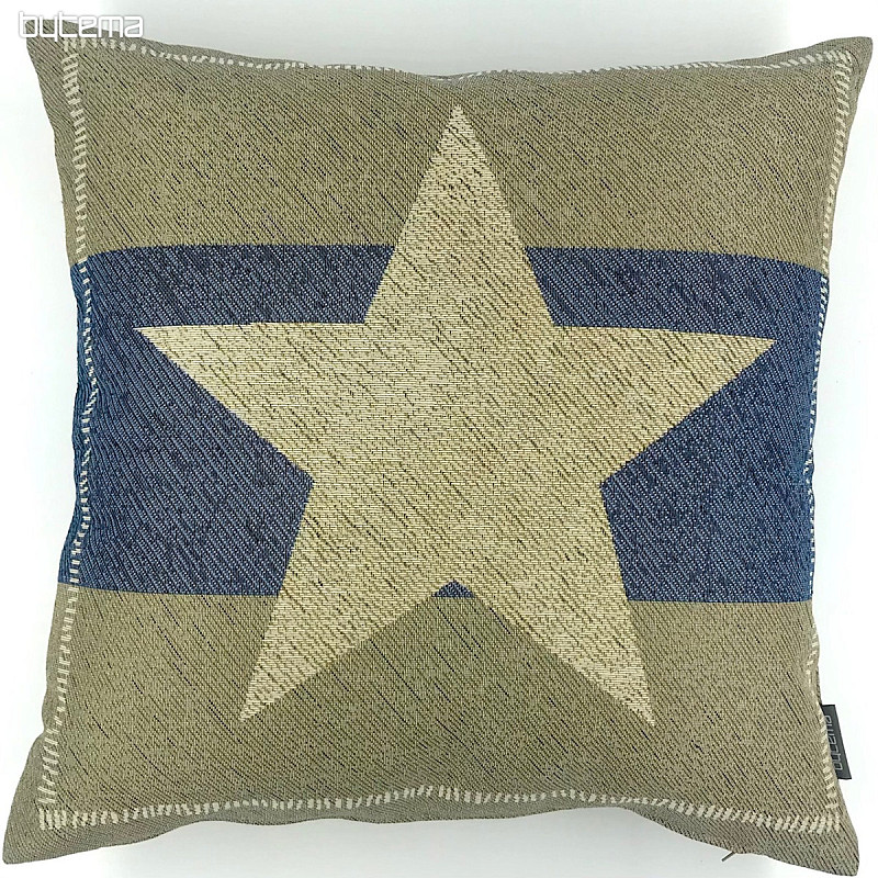 Fodera per cuscino arazzo BLUE STAR 2
