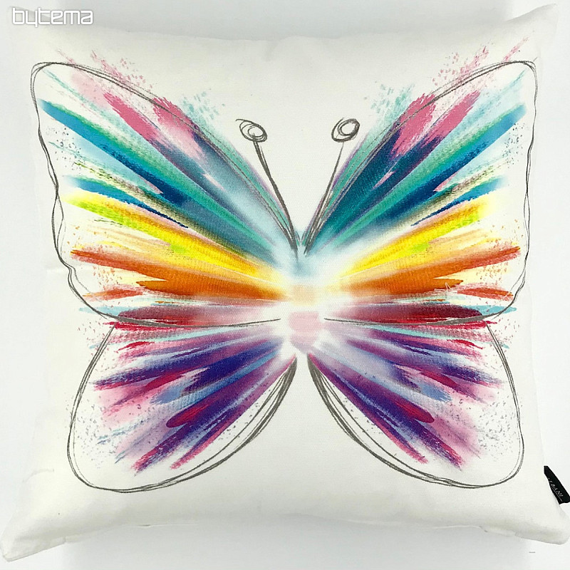 Fodera per cuscino decorativo FARFALLA PASTELLO