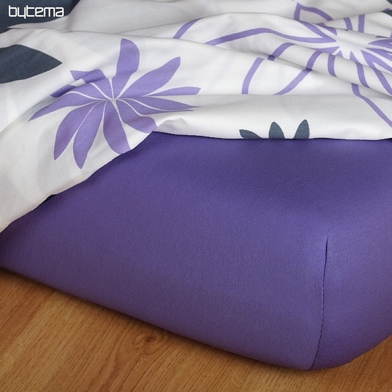 Lenzuolo in jersey colore VIOLA