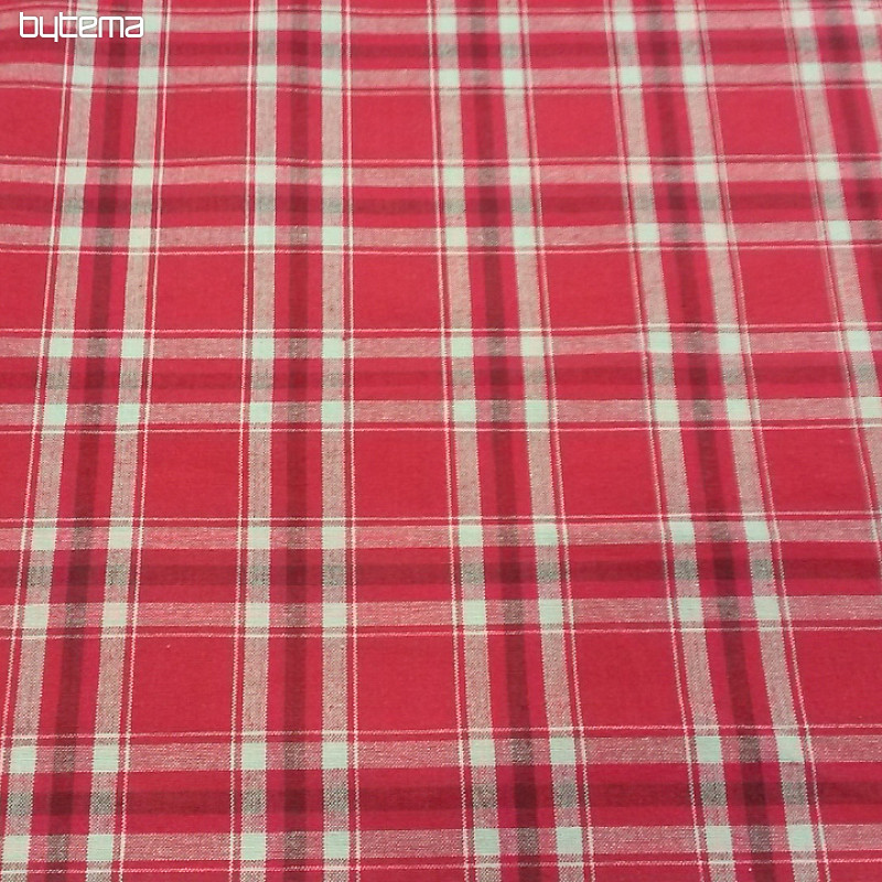Tessuto cubo TISSE beige/rosso