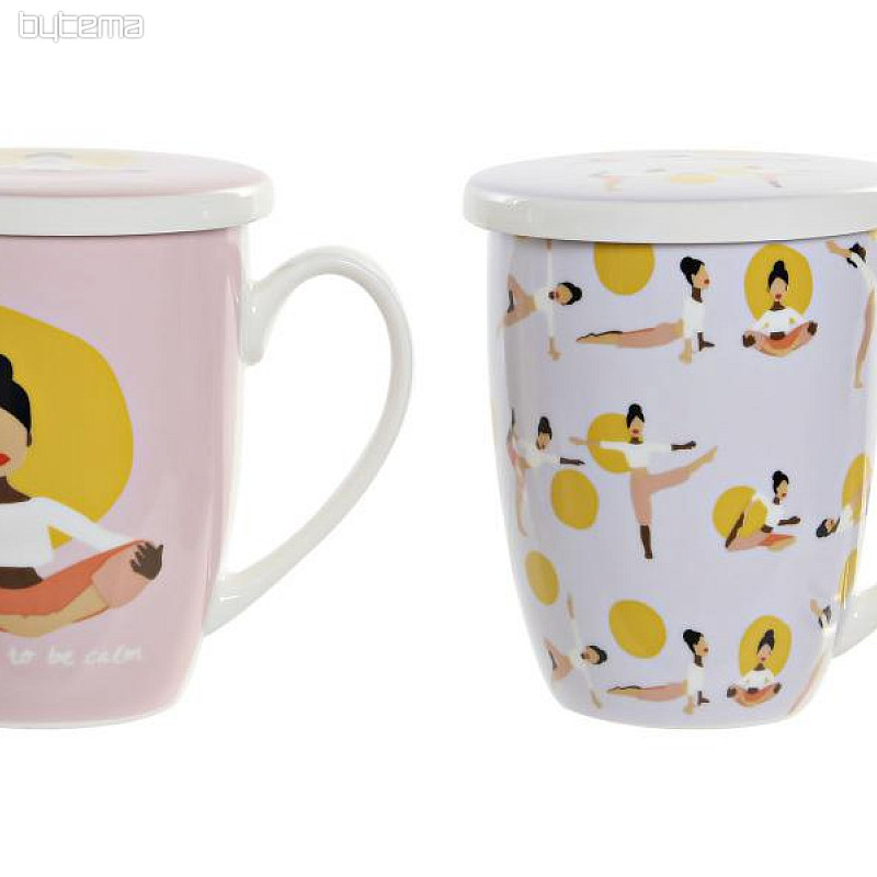 Set da tè con colino Joga 325 ml