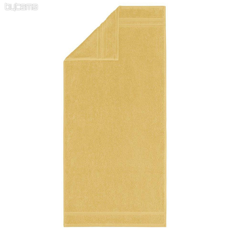 Asciugamano e telo da bagno di lusso MANHATTAN GOLD 127 ocra