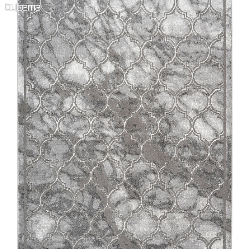 Tappeto moderno MARMARIS 401 argento
