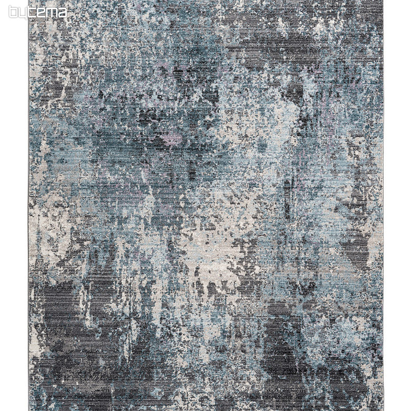 Tappeto moderno MEDELLIN 400 argento/blu