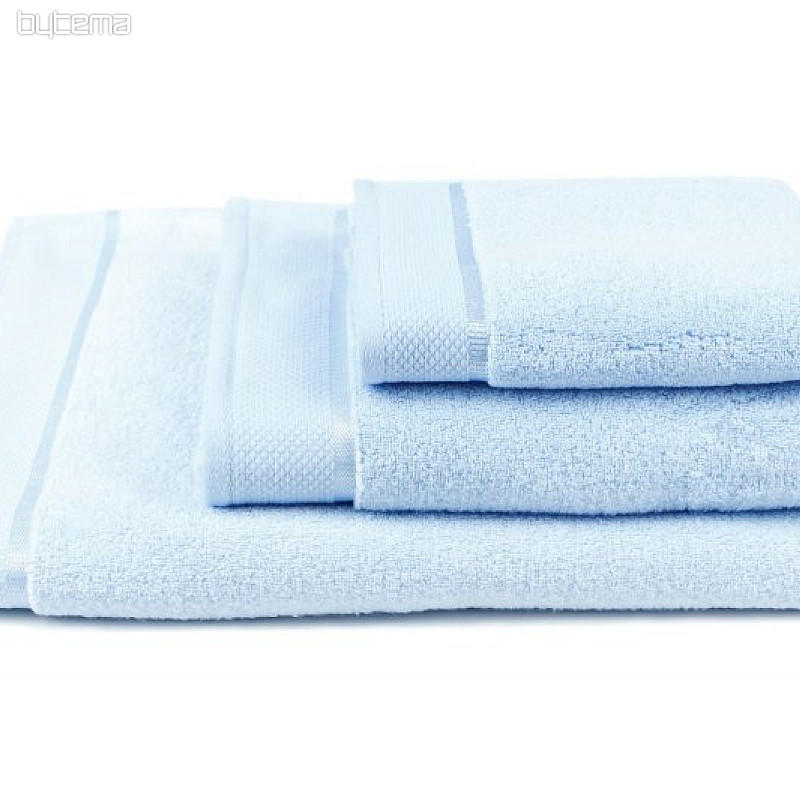 Asciugamano e telo da bagno MIKRO azzurro