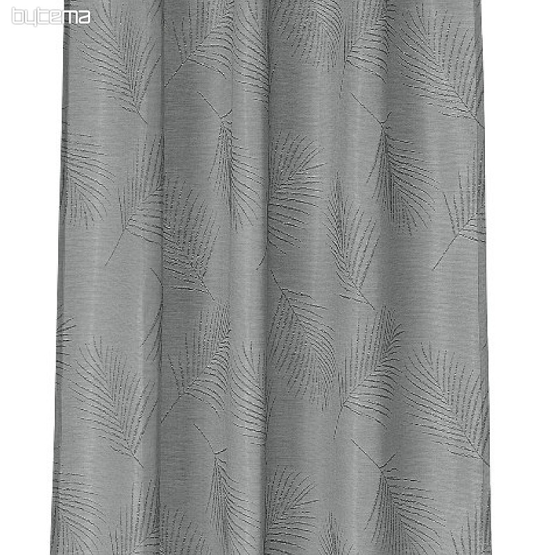 Tenda decorativa PALOMA scura grigio 146x245