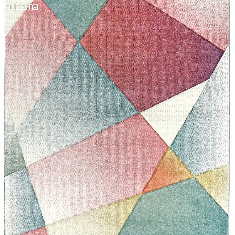Tappeto moderno DIAMOND partizioni geometriche