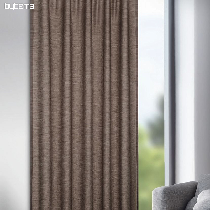 Tenda decorativa PATTY marrone 135x245