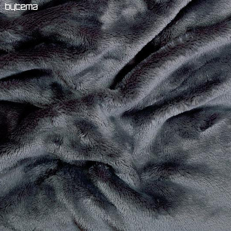 Lenzuolo in microflanella DORMIRE BENE al buio. grigio