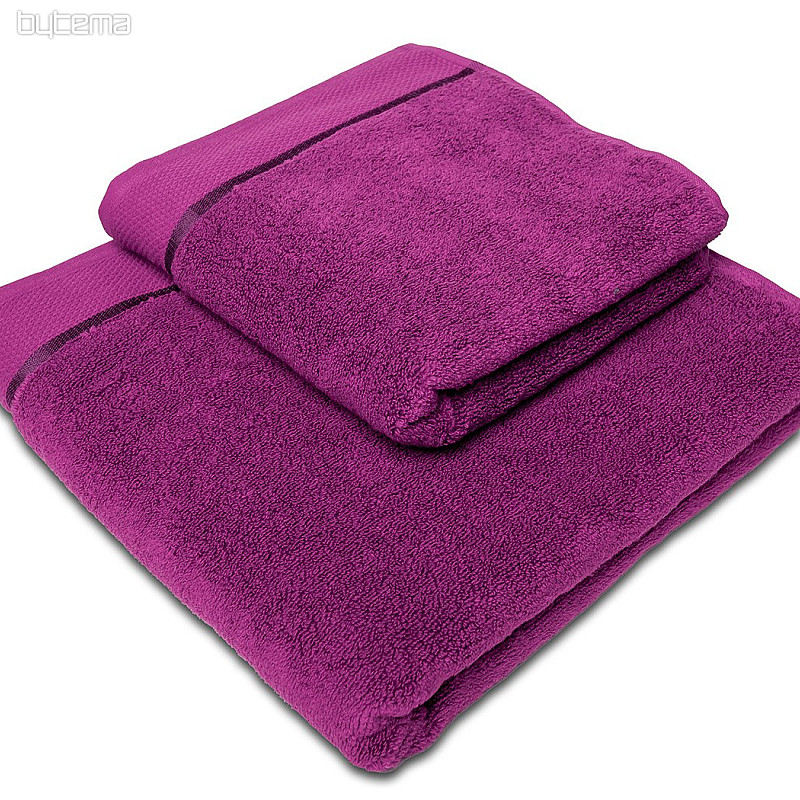 Asciugamano e telo bagno MIKRO fucsia