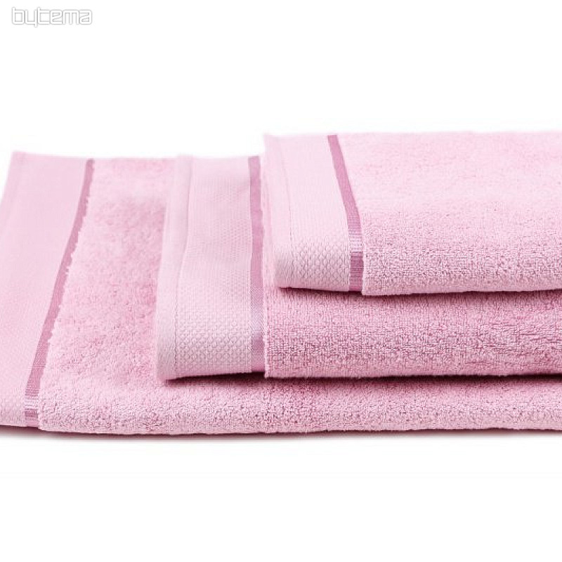 Asciugamano e telo bagno MIKRO rosa
