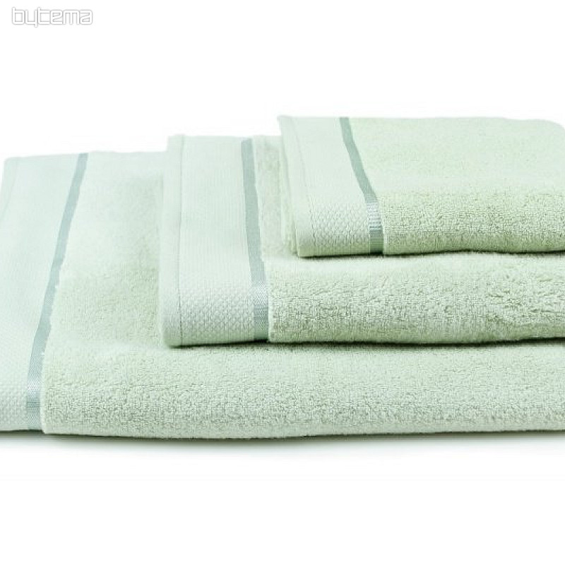 Asciugamano e telo bagno MIKRO verde chiaro