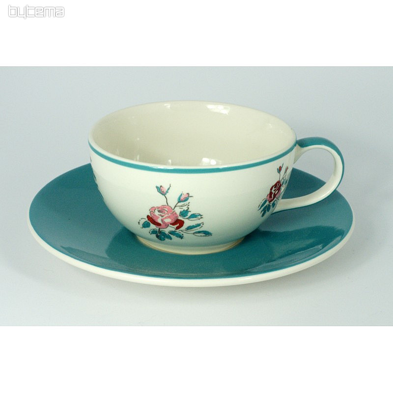 ROSES tazza con piattino 250 ml