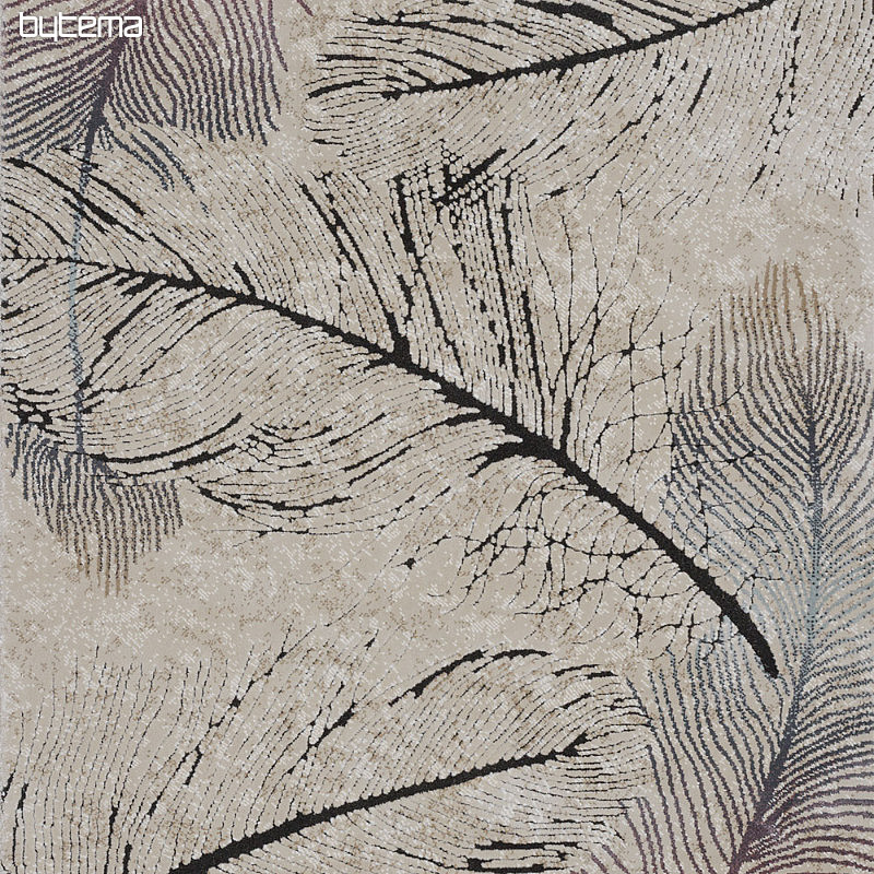 Tappeto in pezzi BOHO foglie