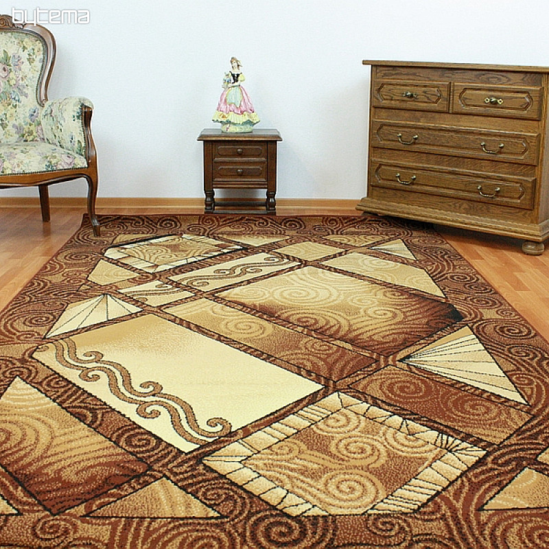 Tappeto in pezzi HAWAII marrone