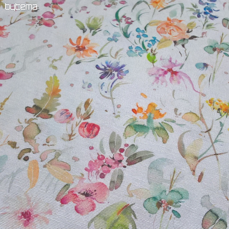 Tessuto decorativo FIORI DI AZALEA