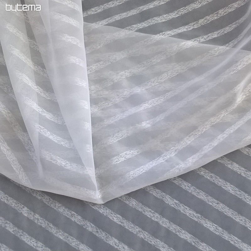 Tenda di lusso STRIPE bianca