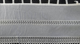 Tenda con passanti colore bianco 28085